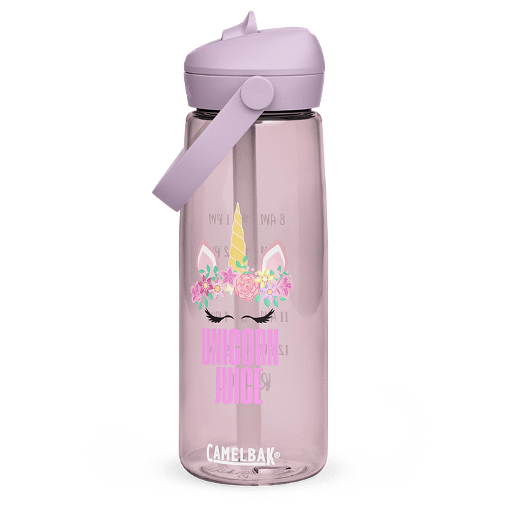 Magical Unicorn Juice Flip Straw Water Bottle product image (1)