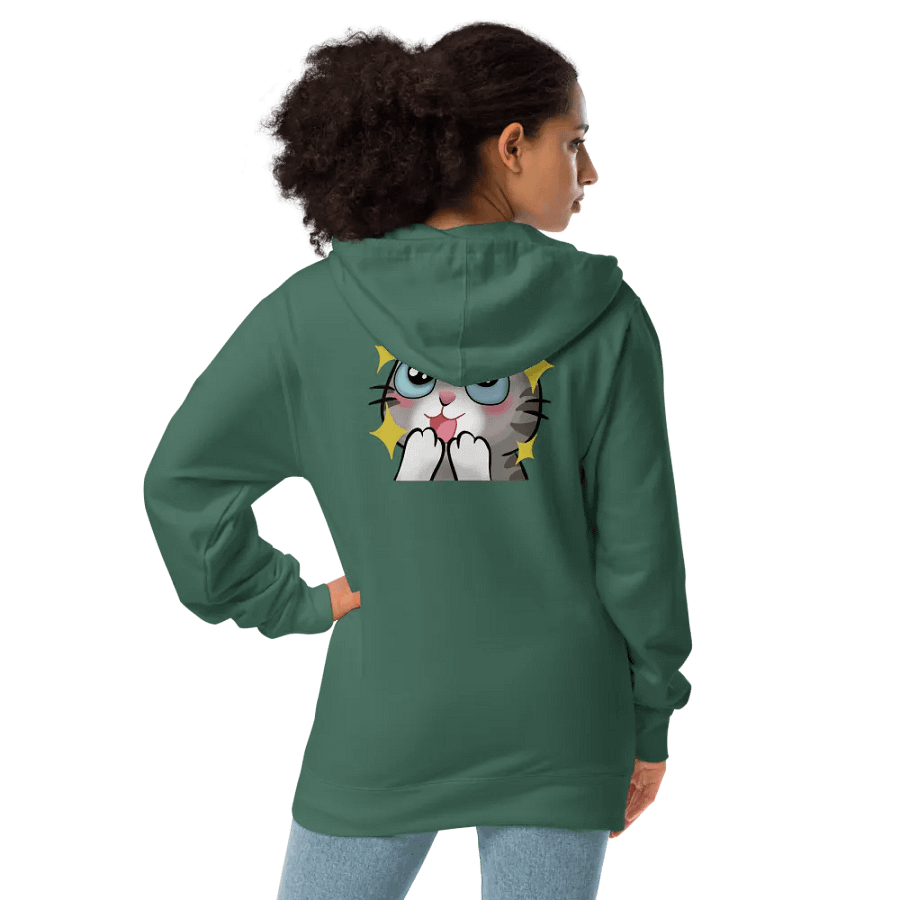 Hoodie Zip Miaw product image (4)