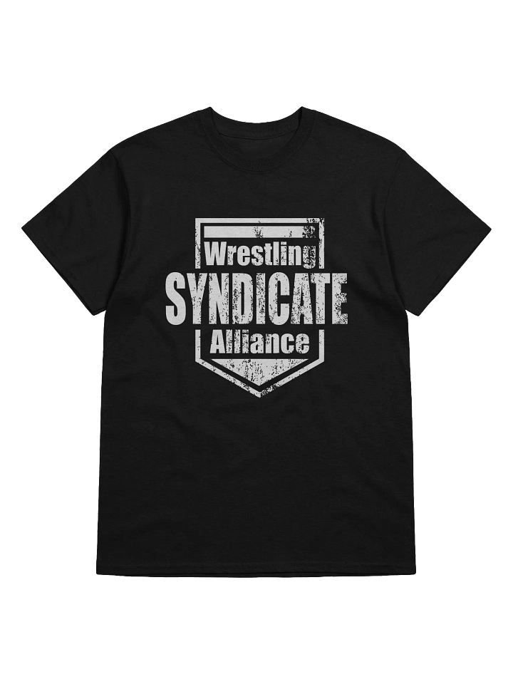 Syndicate Wrestling Alliance White Logo Graphic Tee product image (1)