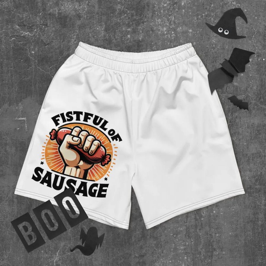 Fistfull of Sausage Athletic Shorts product image (12)