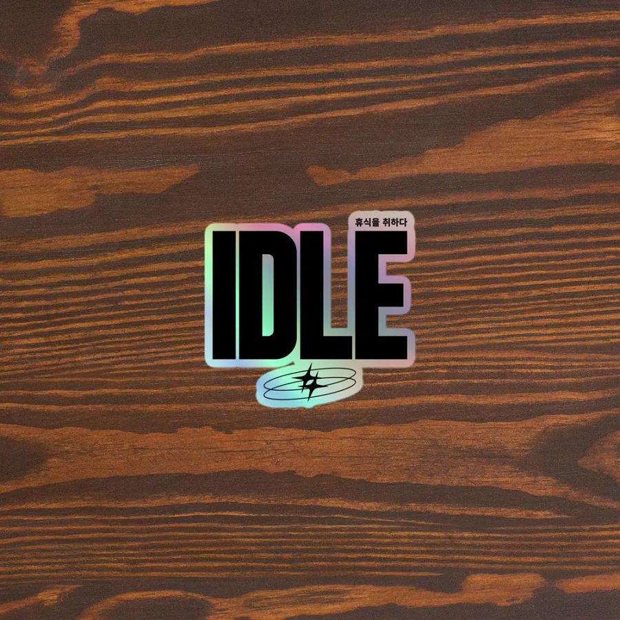 Idle Holo Sticker product image (3)