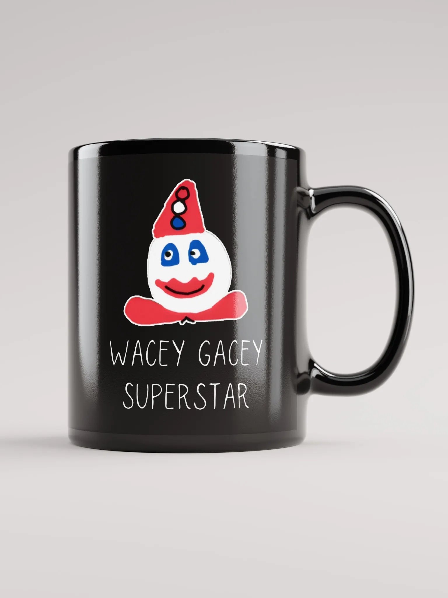 Wacey Gacey Superstar Black Mug product image (1)
