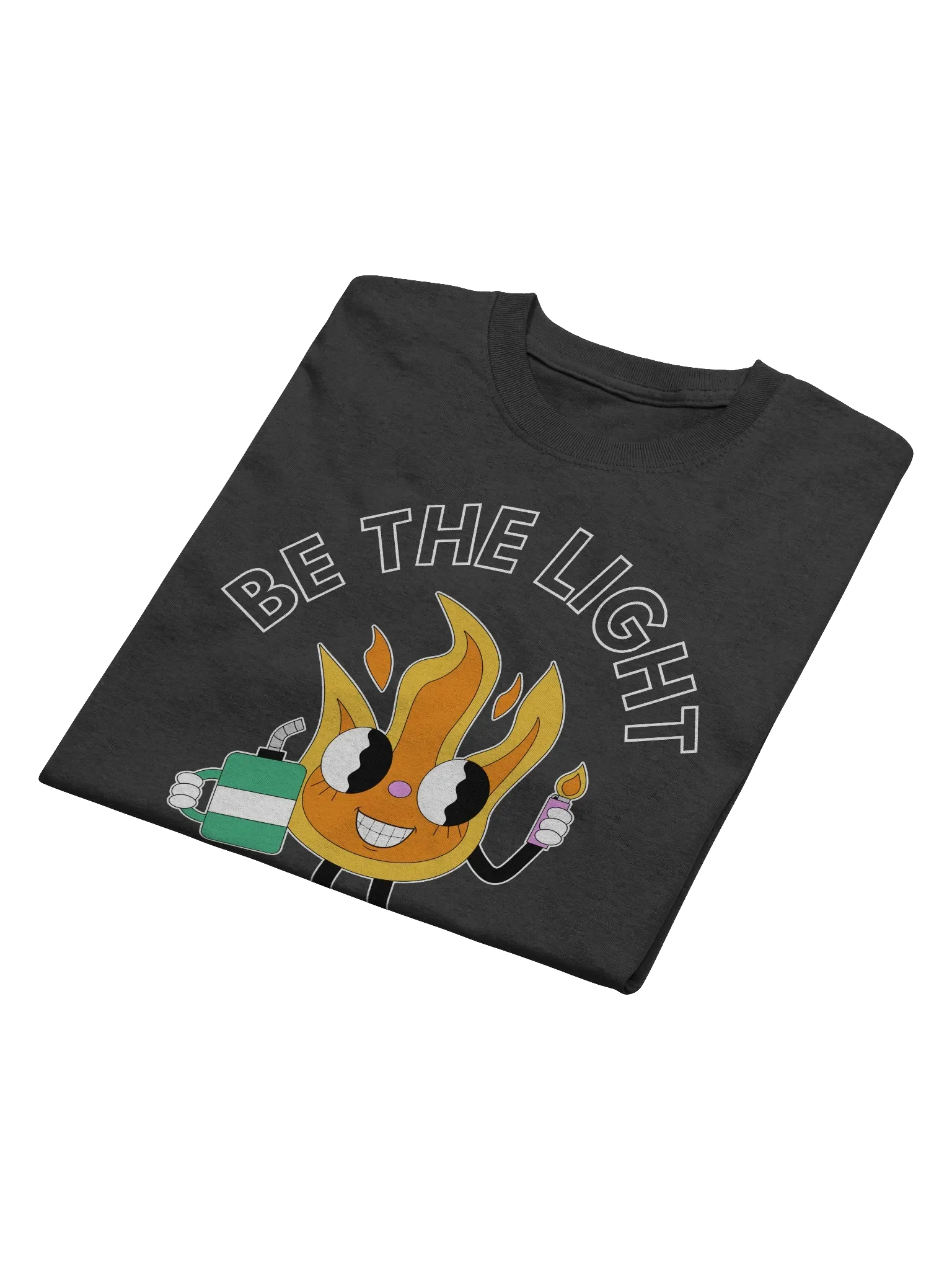 Be The Light You Want To See In The World T-Shirt - Dark color product image (6)