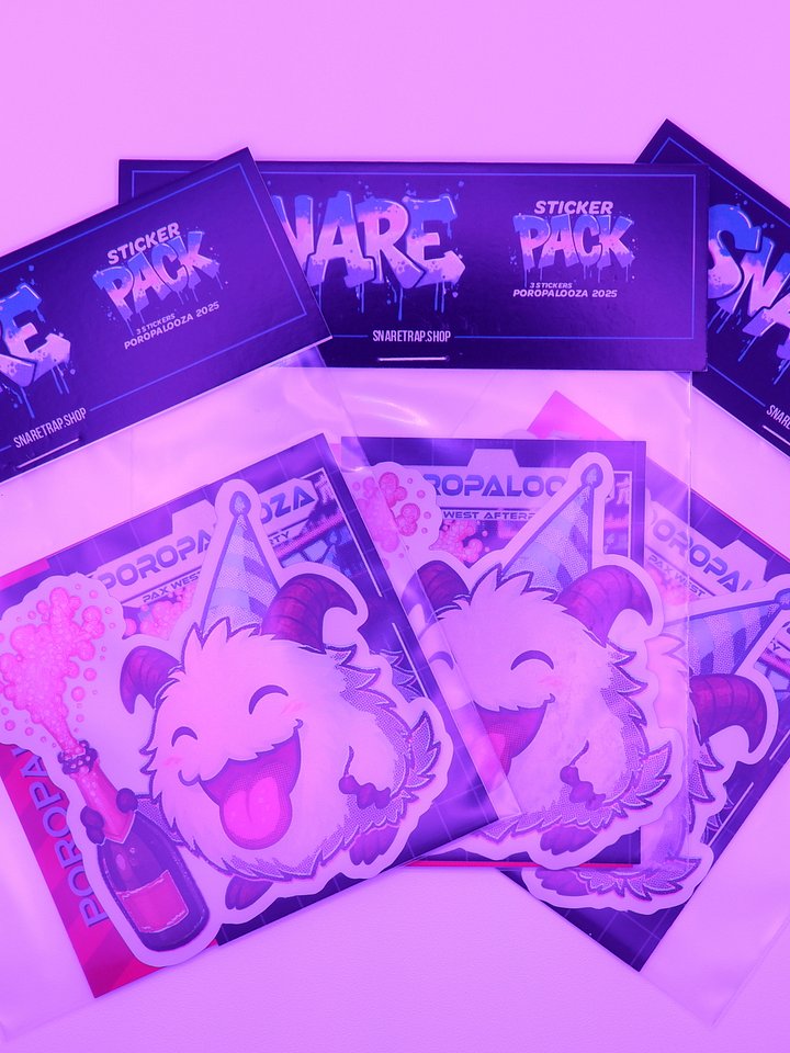 Poropalooza 2025 Sticker Pack product image (1)
