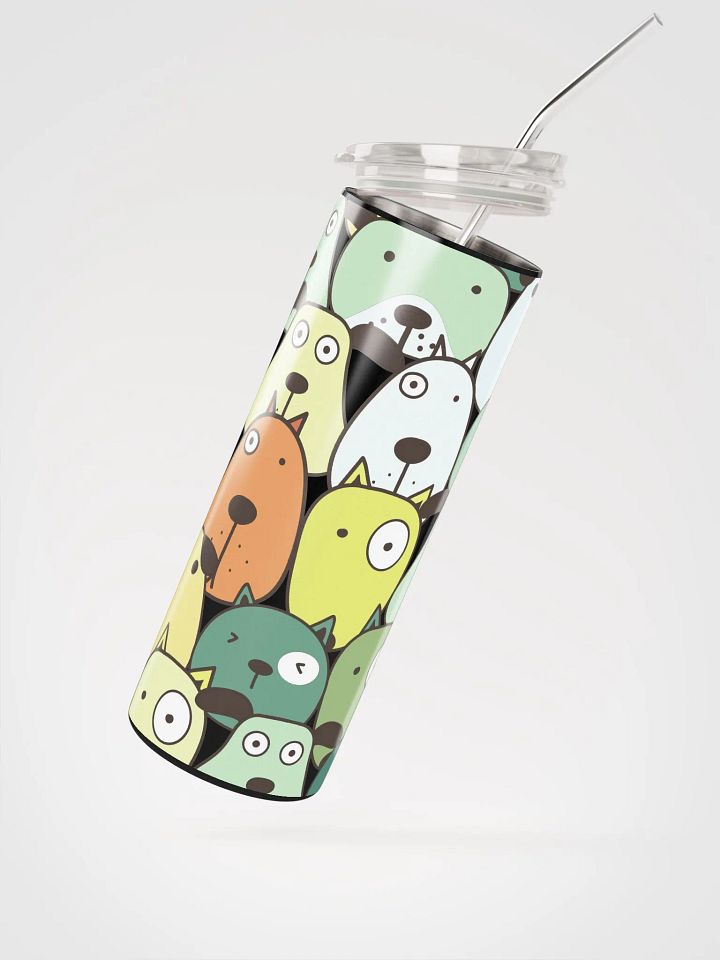 Pawsitively Charming Stainless Steel Tumbler product image (3)