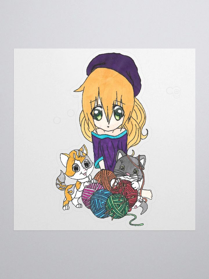 Xakaila BRB scene sticker product image (1)