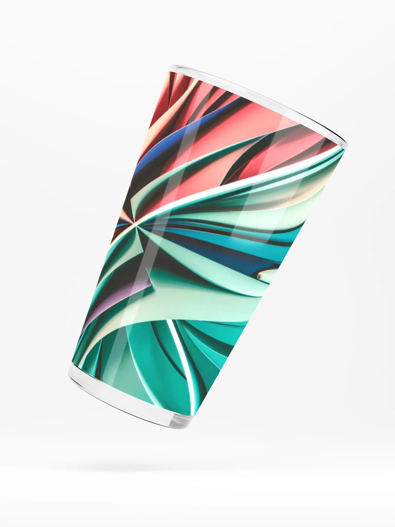 Graphic Grove Abstract Design Shaker Pint Glass - 16oz Clear product image (5)
