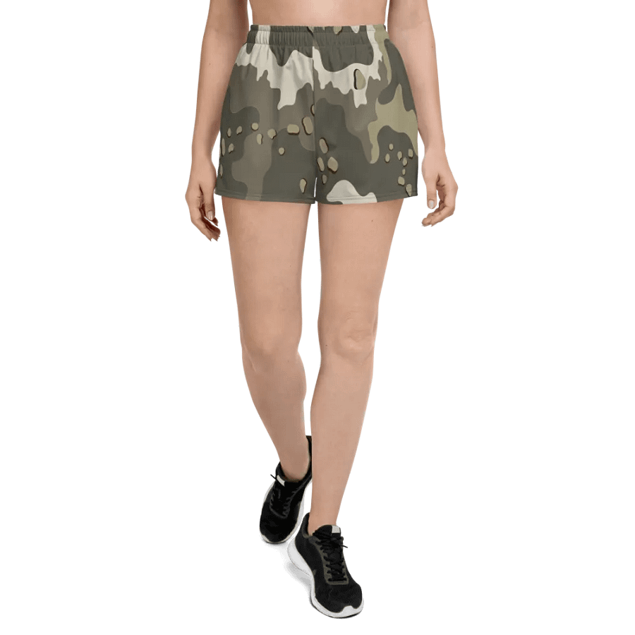 Stealth Mode Camo Athletic Short Shorts product image (2)