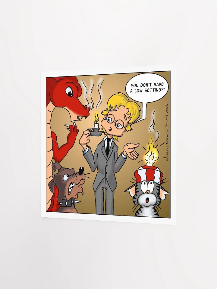 Low Setting, Light a Candle for TET - Resident Dragon Poster product image (5)