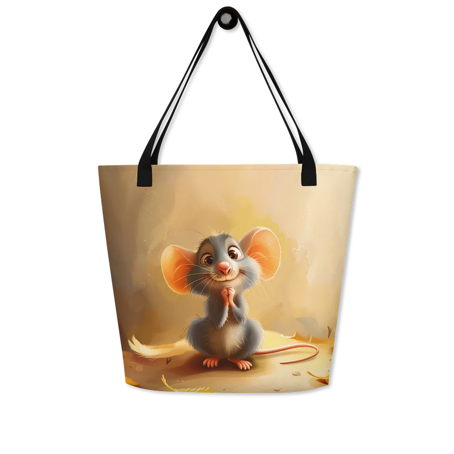 Tote Bag: Cute Mouse Adorable Animal Trendy Art Style Design product image (8)