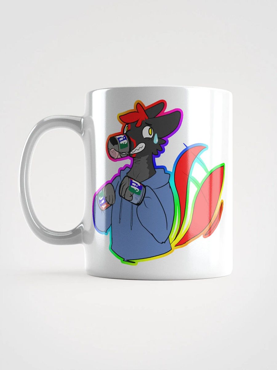 Stuck in the peanut butter Glossy White Mug product image (16)