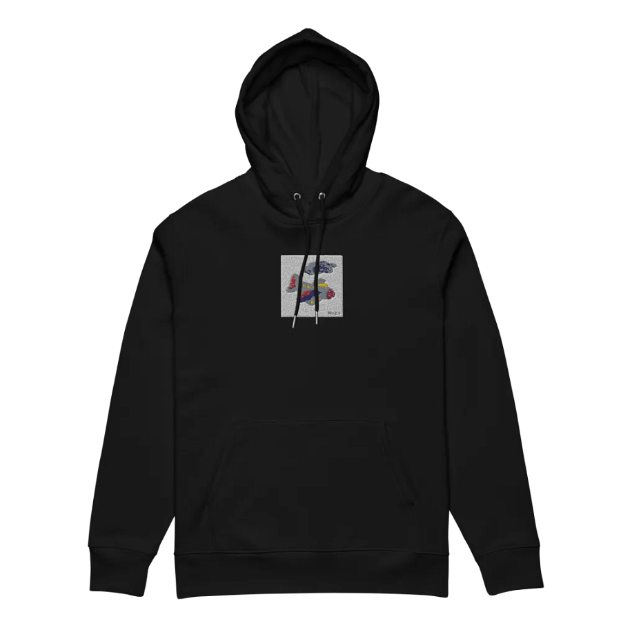 Kid Airplane (Stanley/Stella Unisex Organic Hoodie) product image (10)