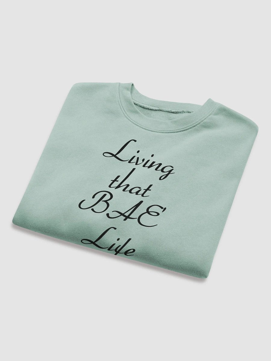 BAE Life Cursive Crop Sweatshirt product image (15)