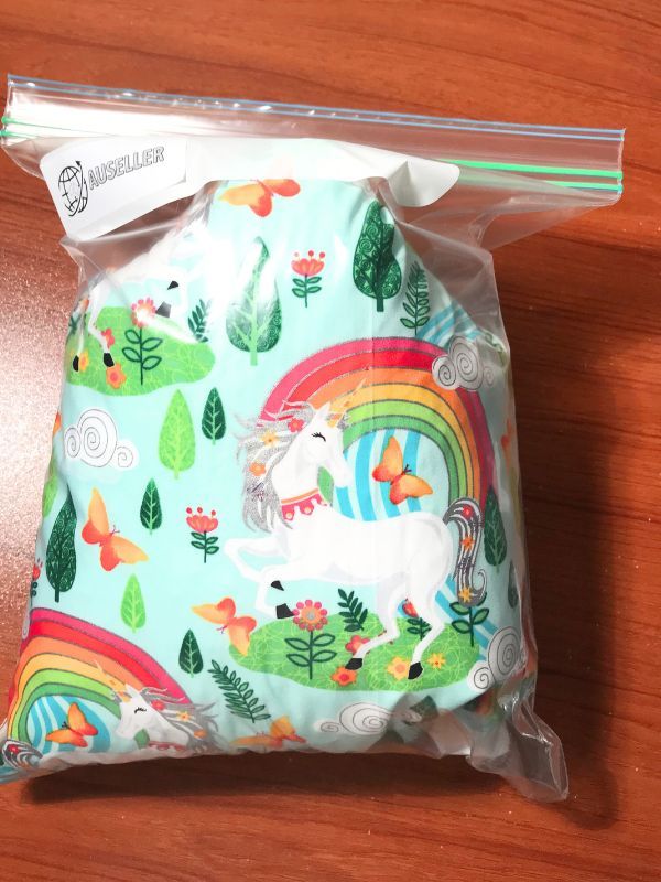 Unicorns On Green Background Fabric Print product image (10)
