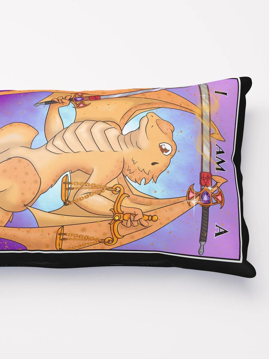 Day of the Dragon "Justice" Tarot Card Pillow product image (2)