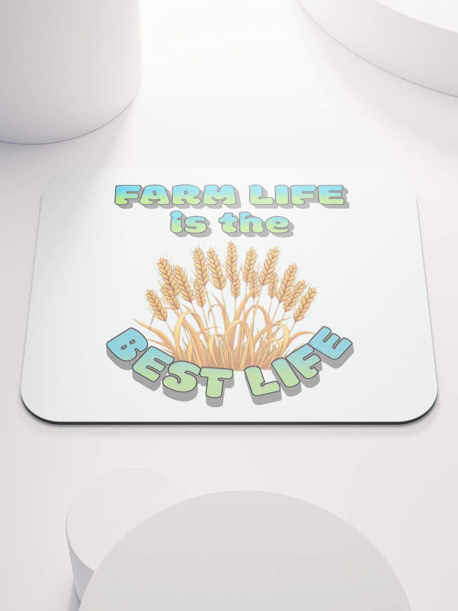 Farm Life Is The Best Life Mouse Pad product image (2)
