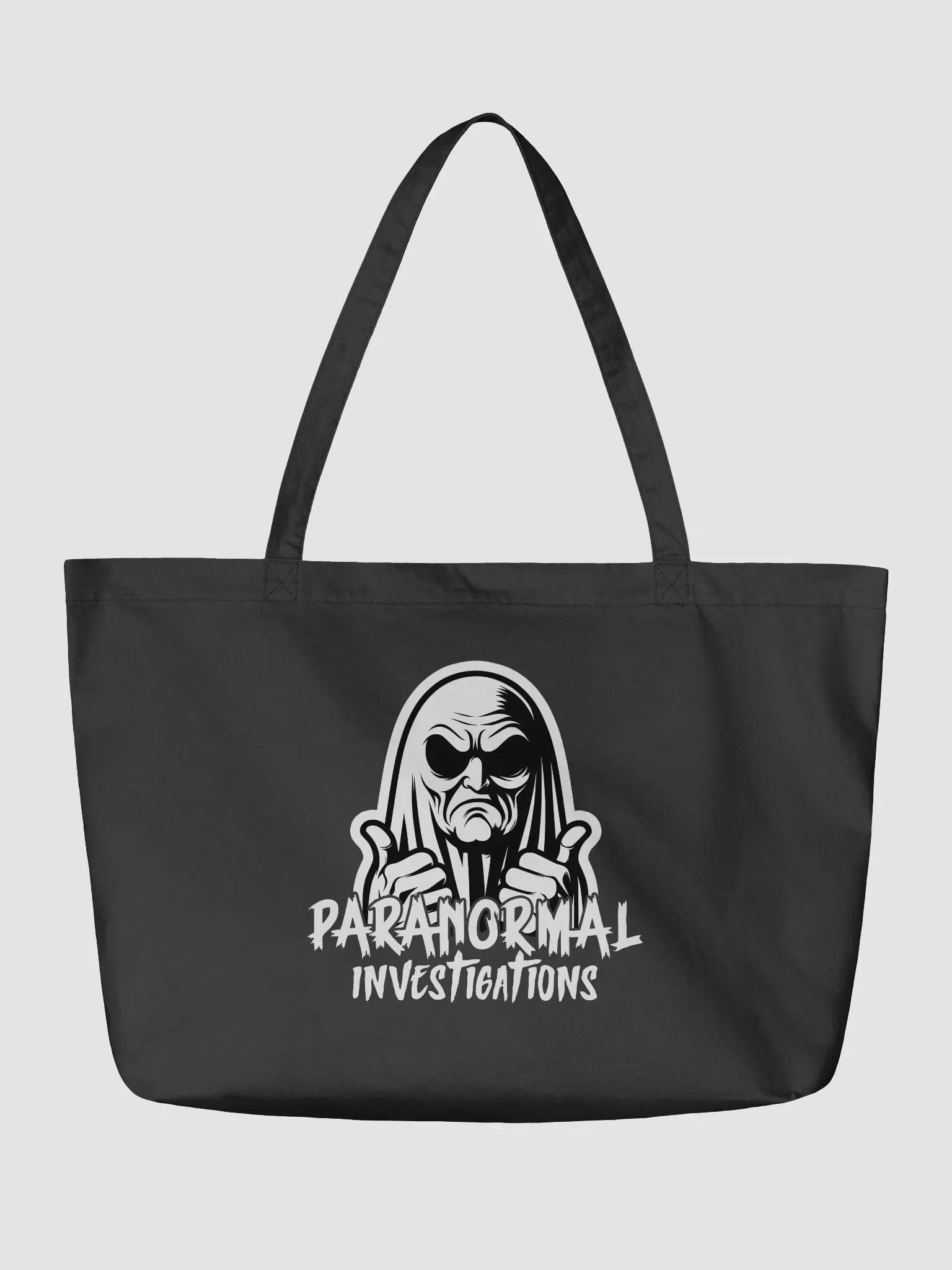 Ghostly Thumbs-Up Tote Bag product image (2)