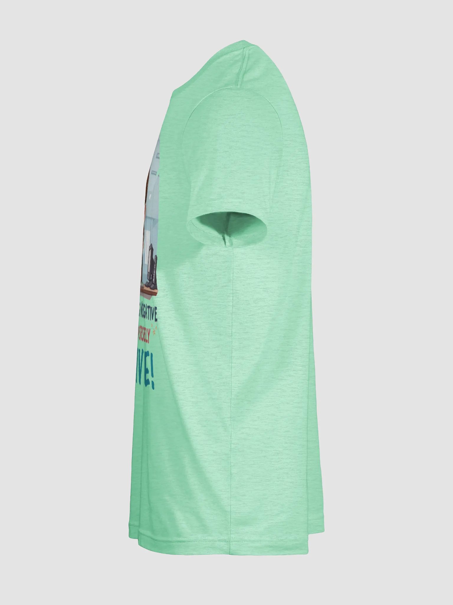 Inverse Positivity Cartoon T-Shirt product image (119)
