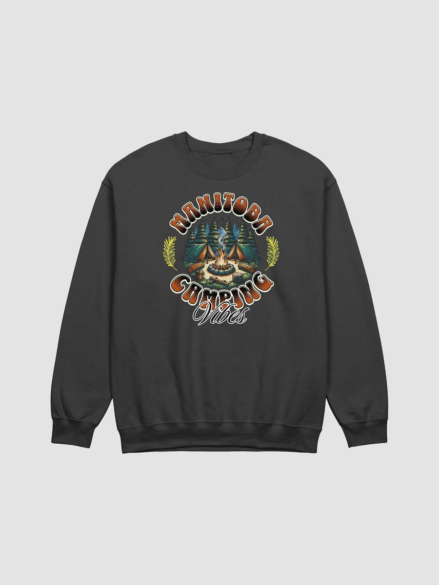 Manitoba Camping Vibes Cozy Crewneck product image (1)