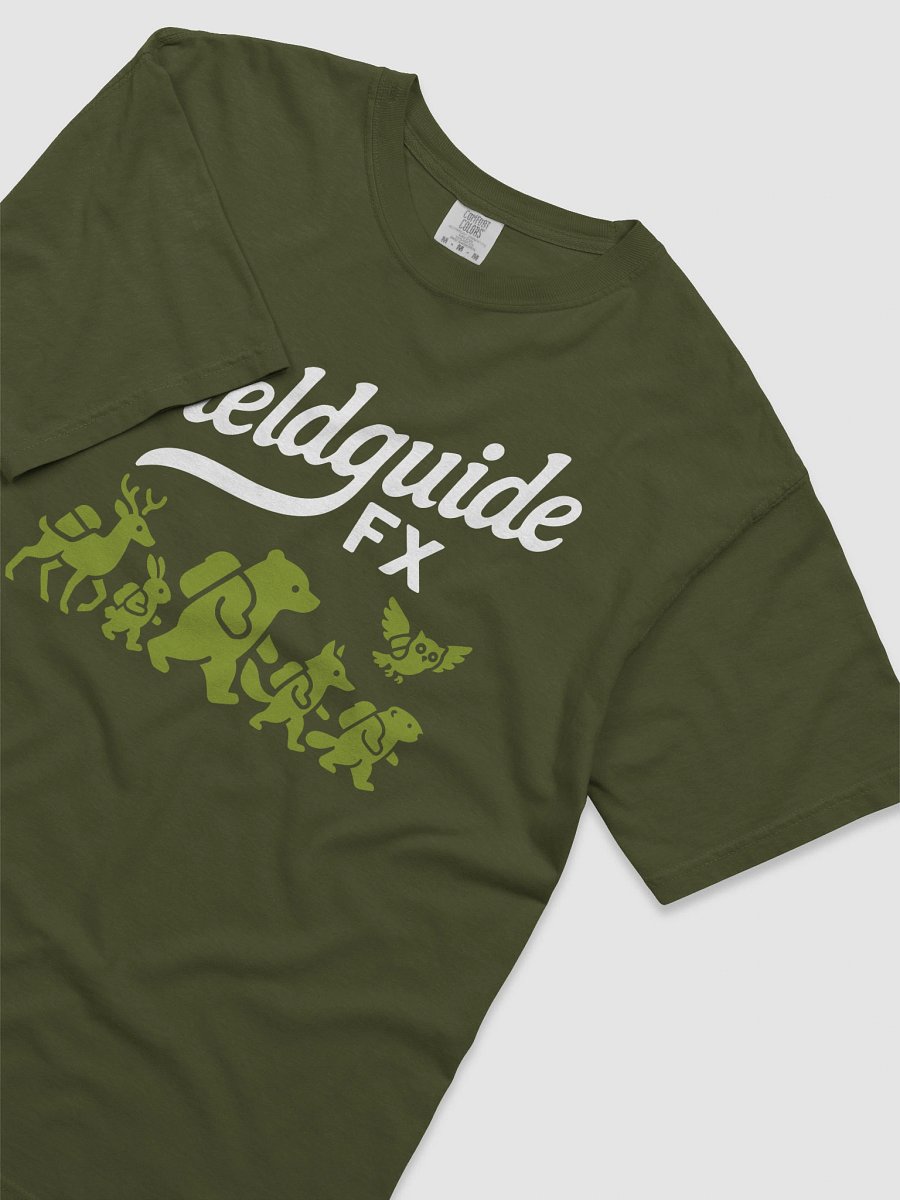 Sonic Travelers FieldguideFX Unisex T-Shirt - Forest Green product image (3)