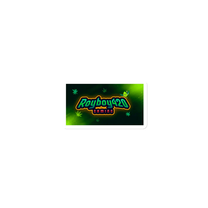 Royboy420 Gaming Die-Cut Magnet product image (1)