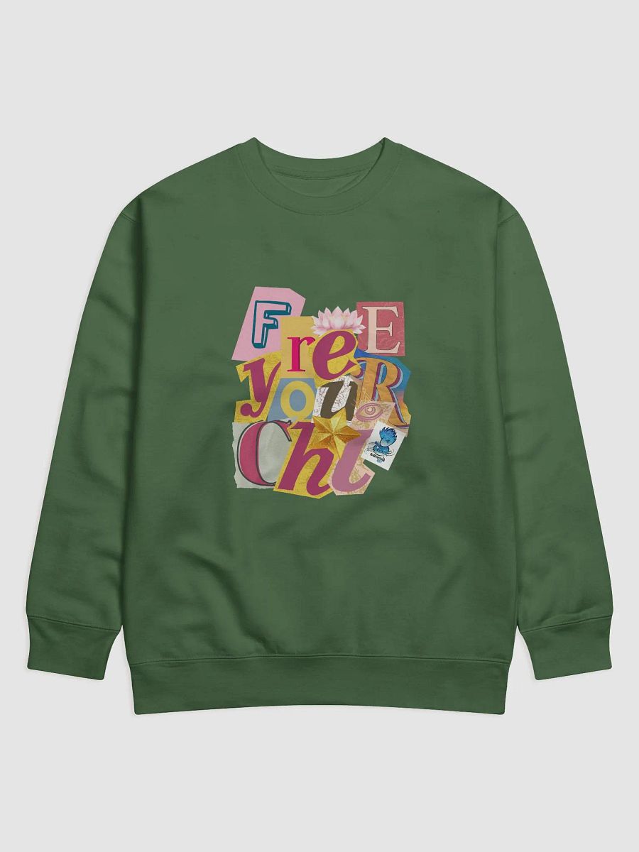 Free Your Chi Mixed-Media Sweatshirt product image (1)