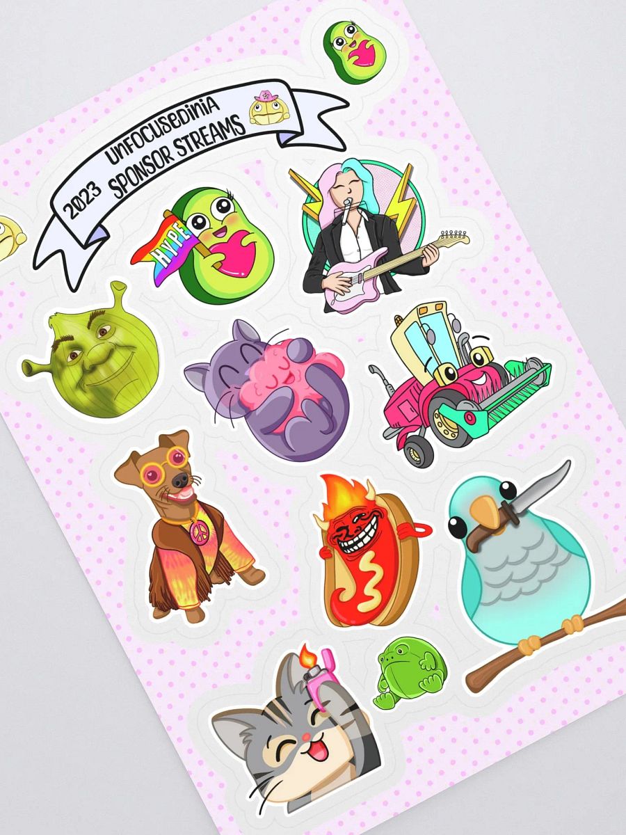 2023 Sticker Sheet Part 1 product image (1)
