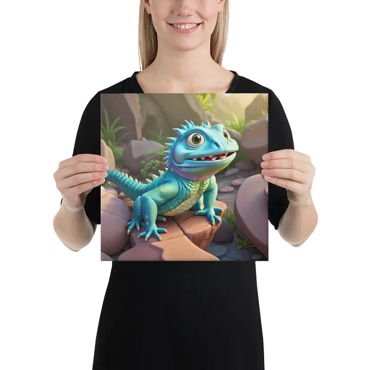 Endangered Species - Mexico - Rock Iguana Canvas Art product image (2)