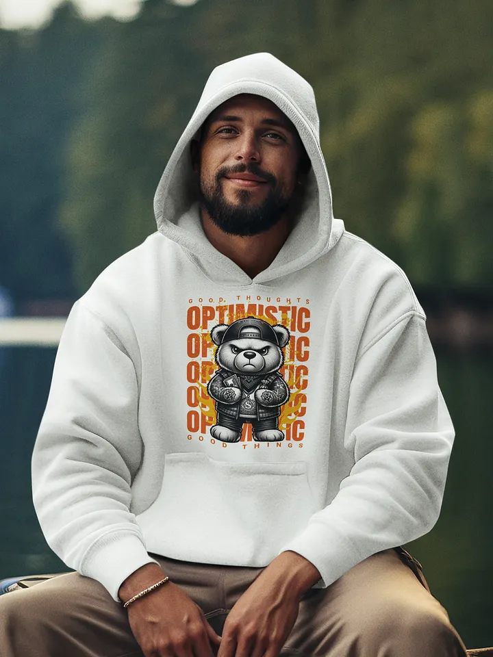 Optimistic | Unisex Premium Pullover Hoodie product image (2)