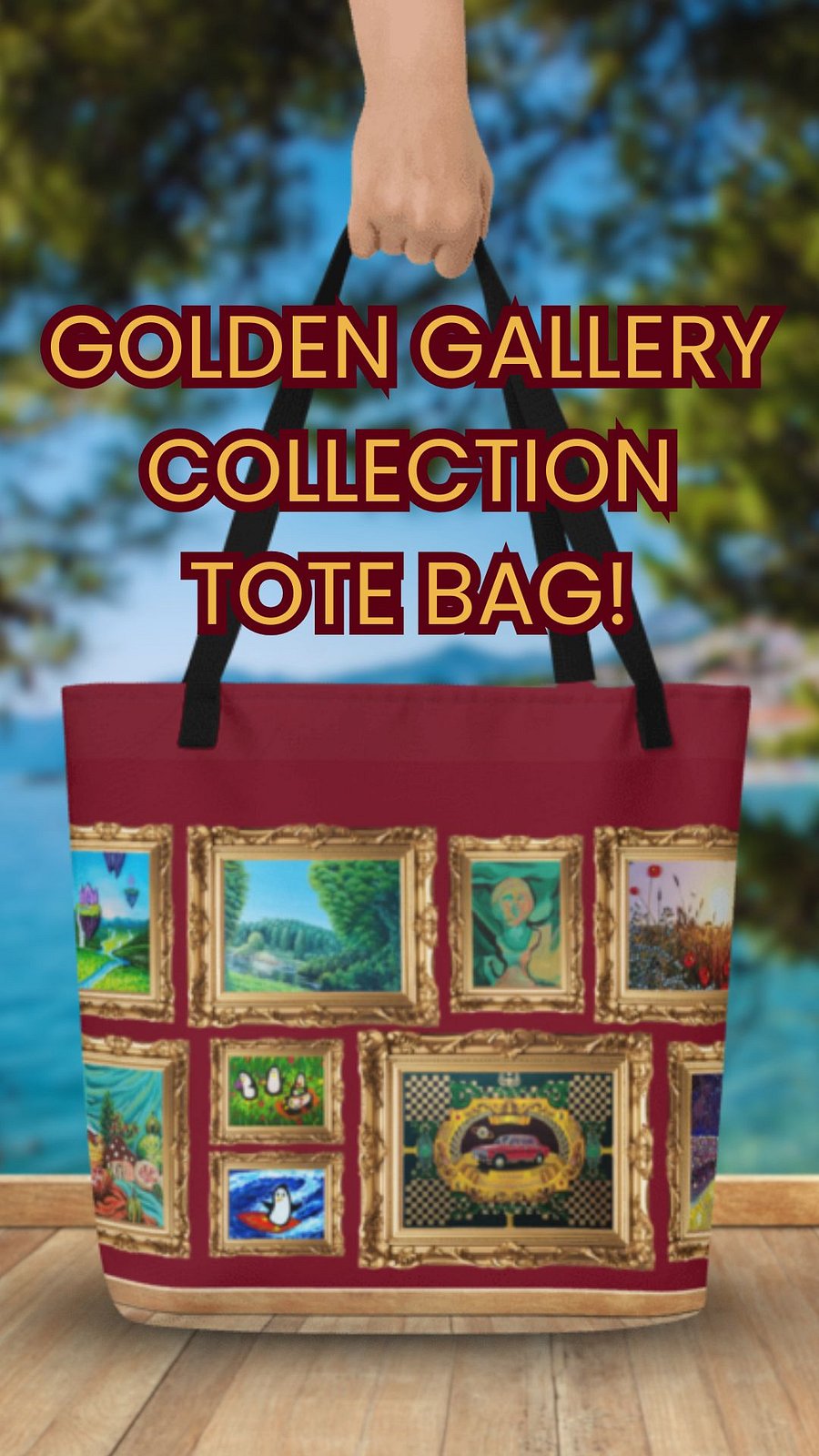 Golden Gallery Collection Tote Bag product image (4)