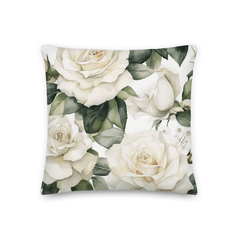 Elegant Rose: Decorative Pillow product image (1)