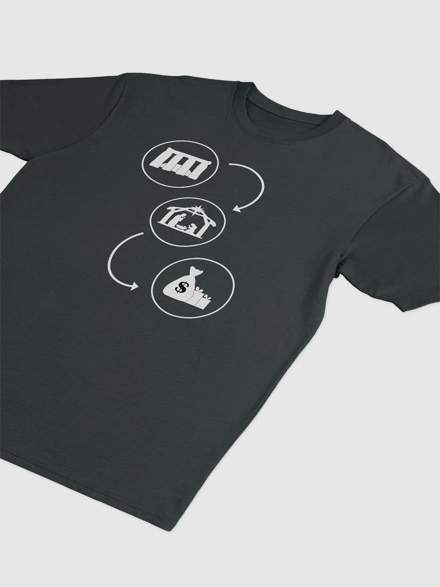 The Evolution of Christmas - Cotton Heritage Men's Premium Heavyweight Tee product image (3)