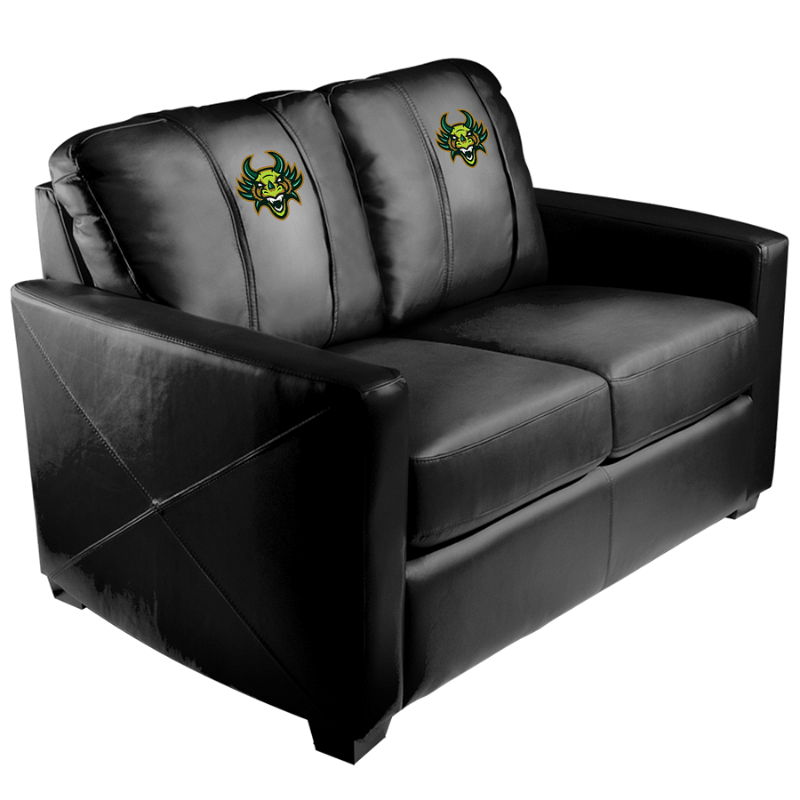 Silver Loveseat with Beasts Logo product image (1)