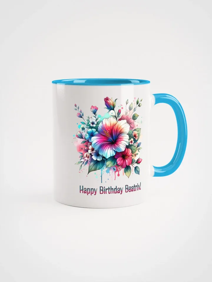 Happy Birthday Beatrix Ceramic Mug product image (3)