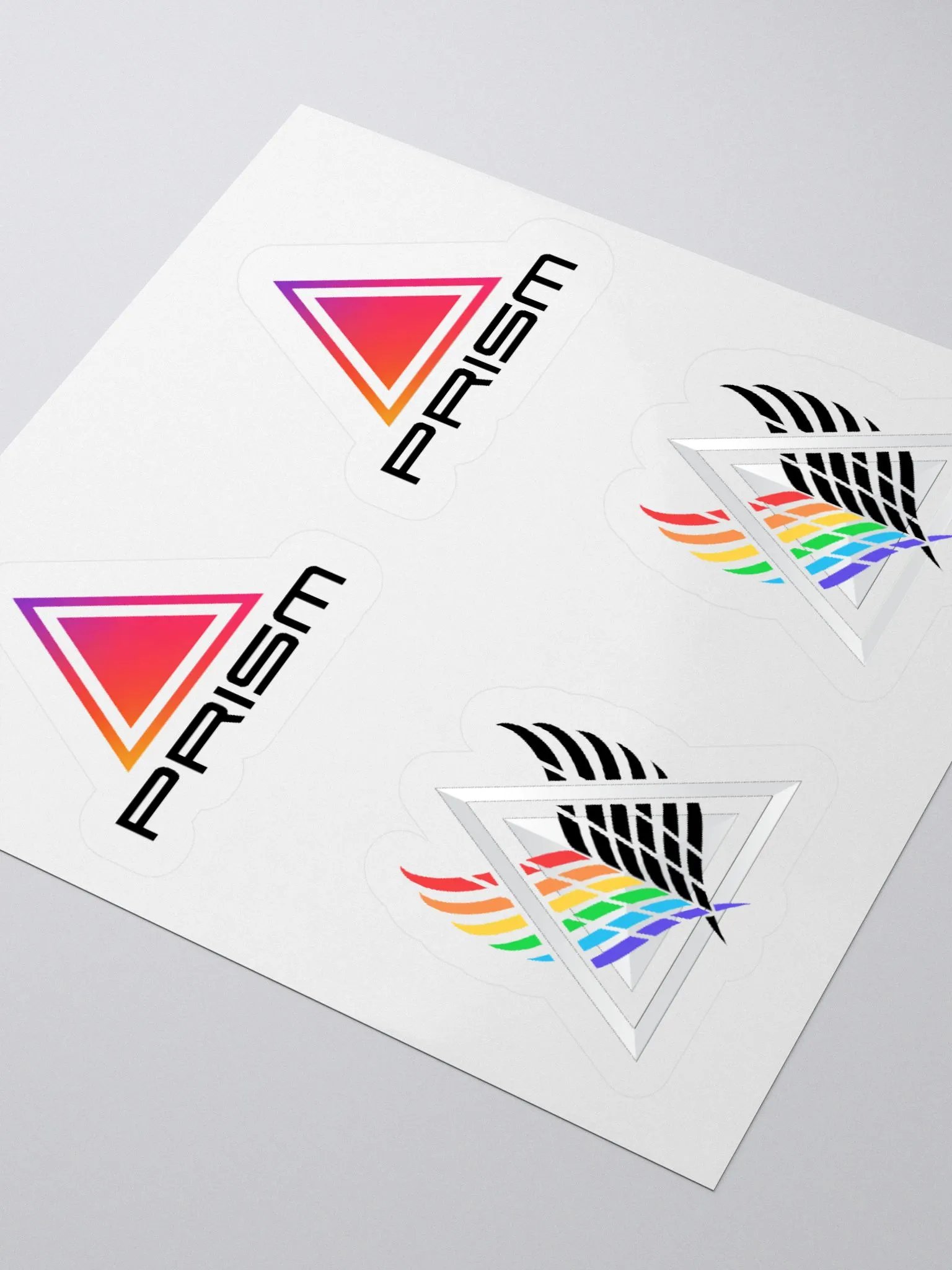 Stickers - Classic & Winged Prism Logo product image (1)