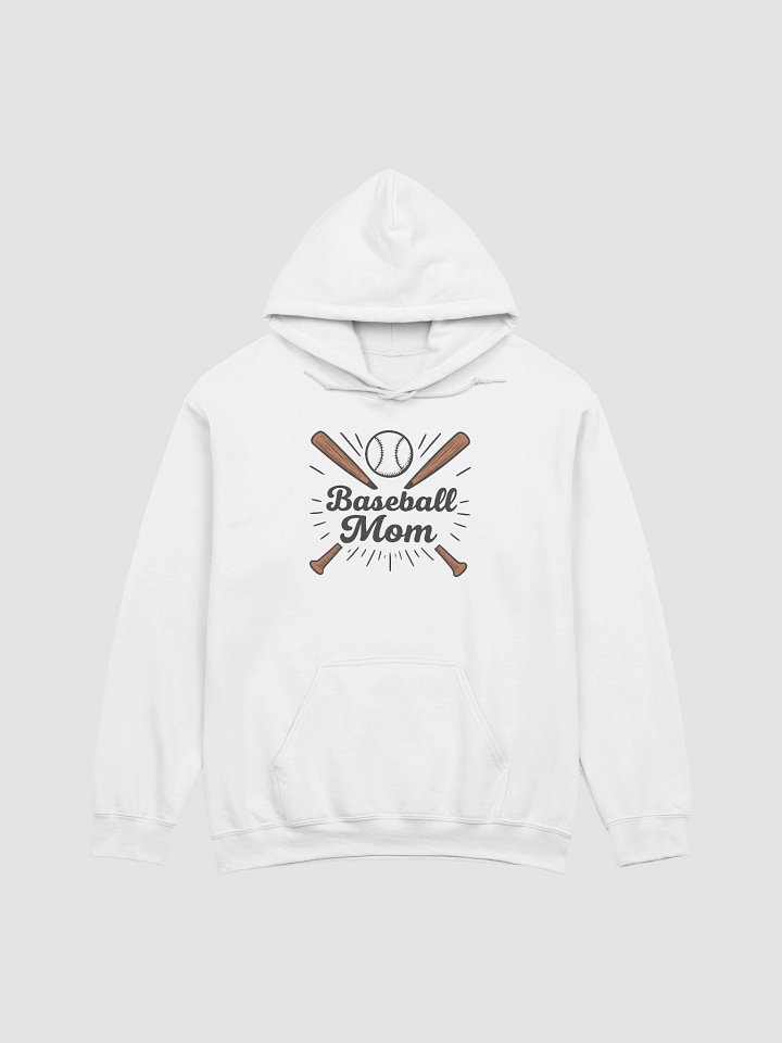 Baseball Mom Hoodie – Vintage Style Sports Mom Pullover for Proud Game Day Supporters product image (5)
