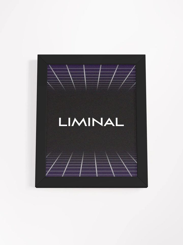 LIMINAL: Matte Poster (FRAMED) product image (1)