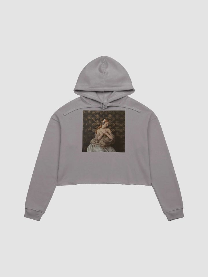 Safe Woman Tarot 9 Of Pentacles Cropped Hoodie product image (2)