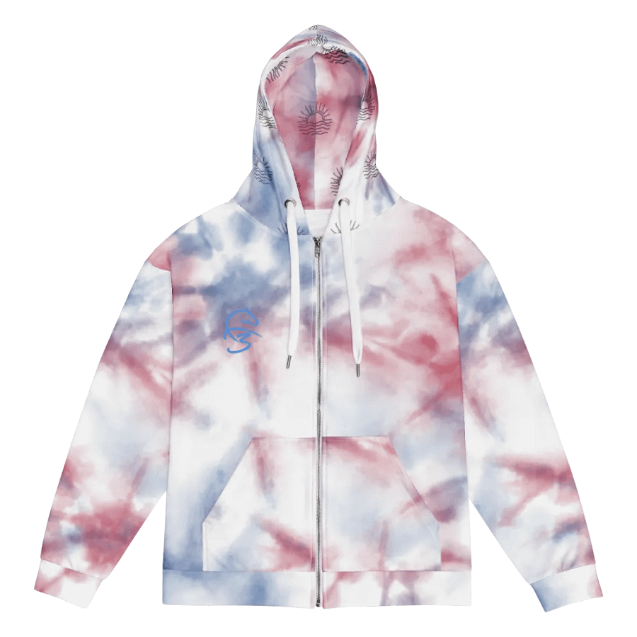 F3 Sunset Unisex Zip Hoodie ( Red & Blue ) product image (7)