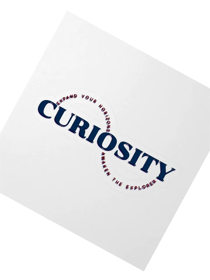 Curiosity Circle Kiss Cut Stickers product image (2)