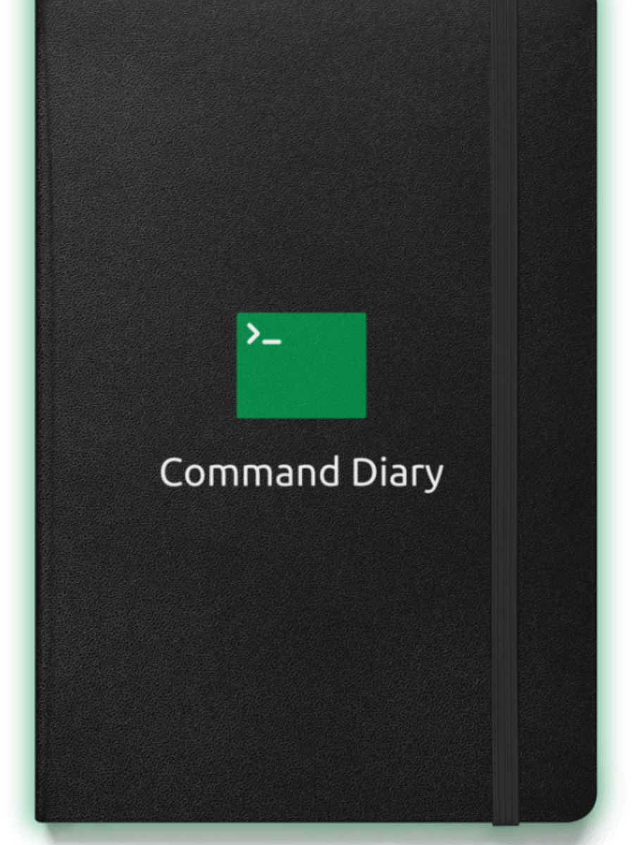 Command Diary Notebook product image (1)