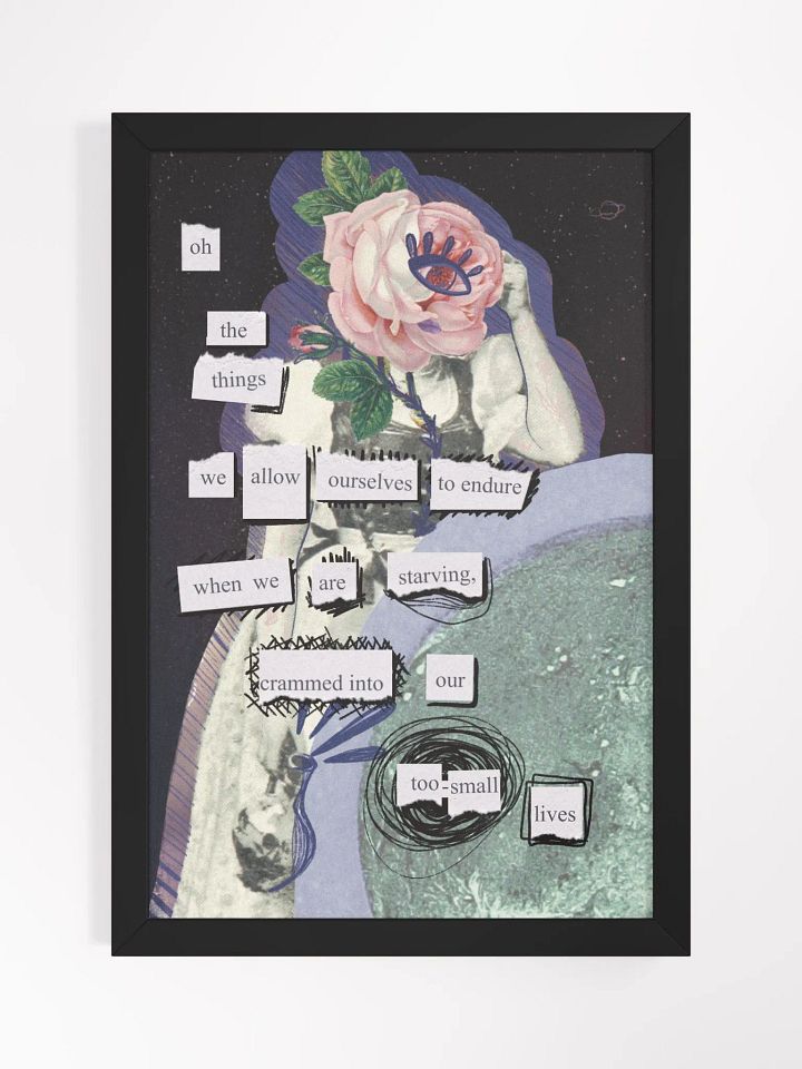 Too-Small Lives Framed Art Print product image (1)