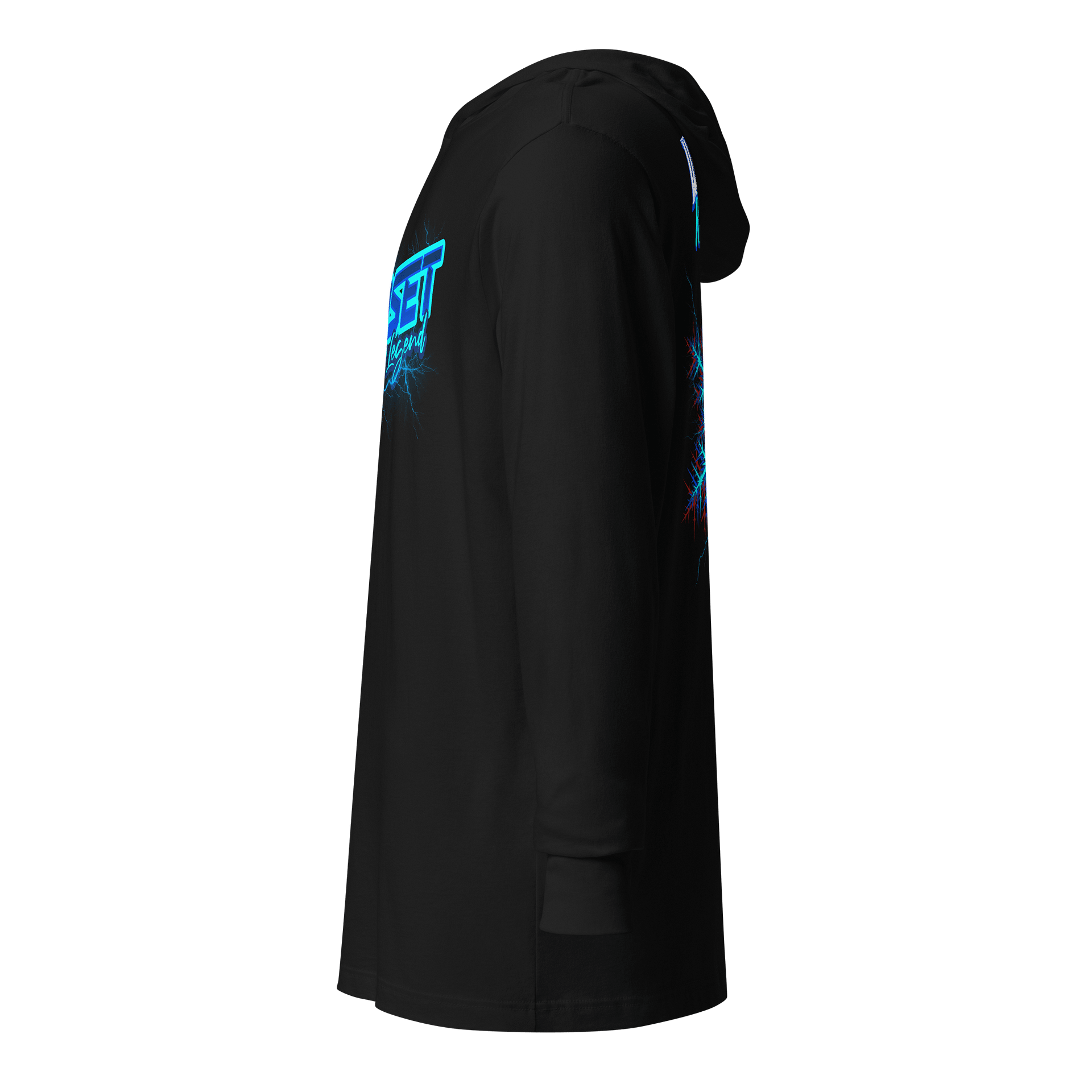 ELECTRIFIED LEGEND HOODED LONG SLEEVE TEE product image (6)