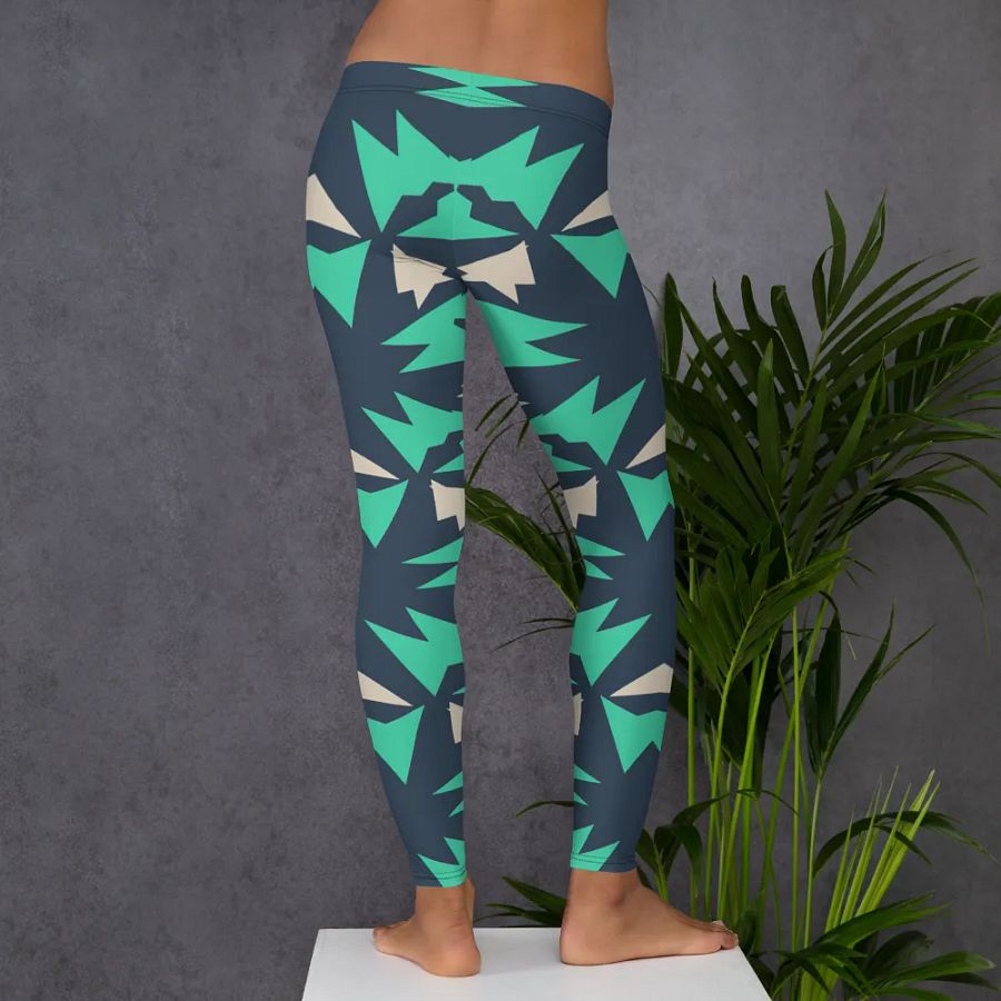 Symmetric Greenery Leggings product image (6)