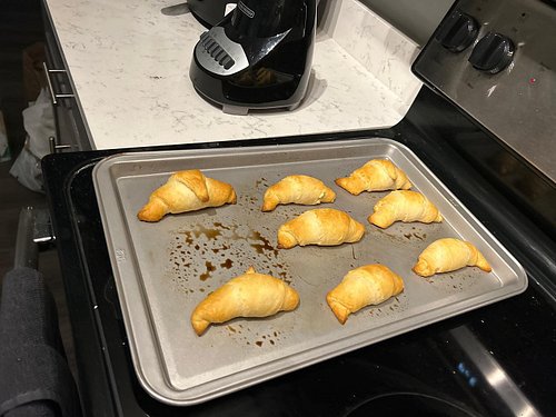 Been trying to bake more so I made some croissants!