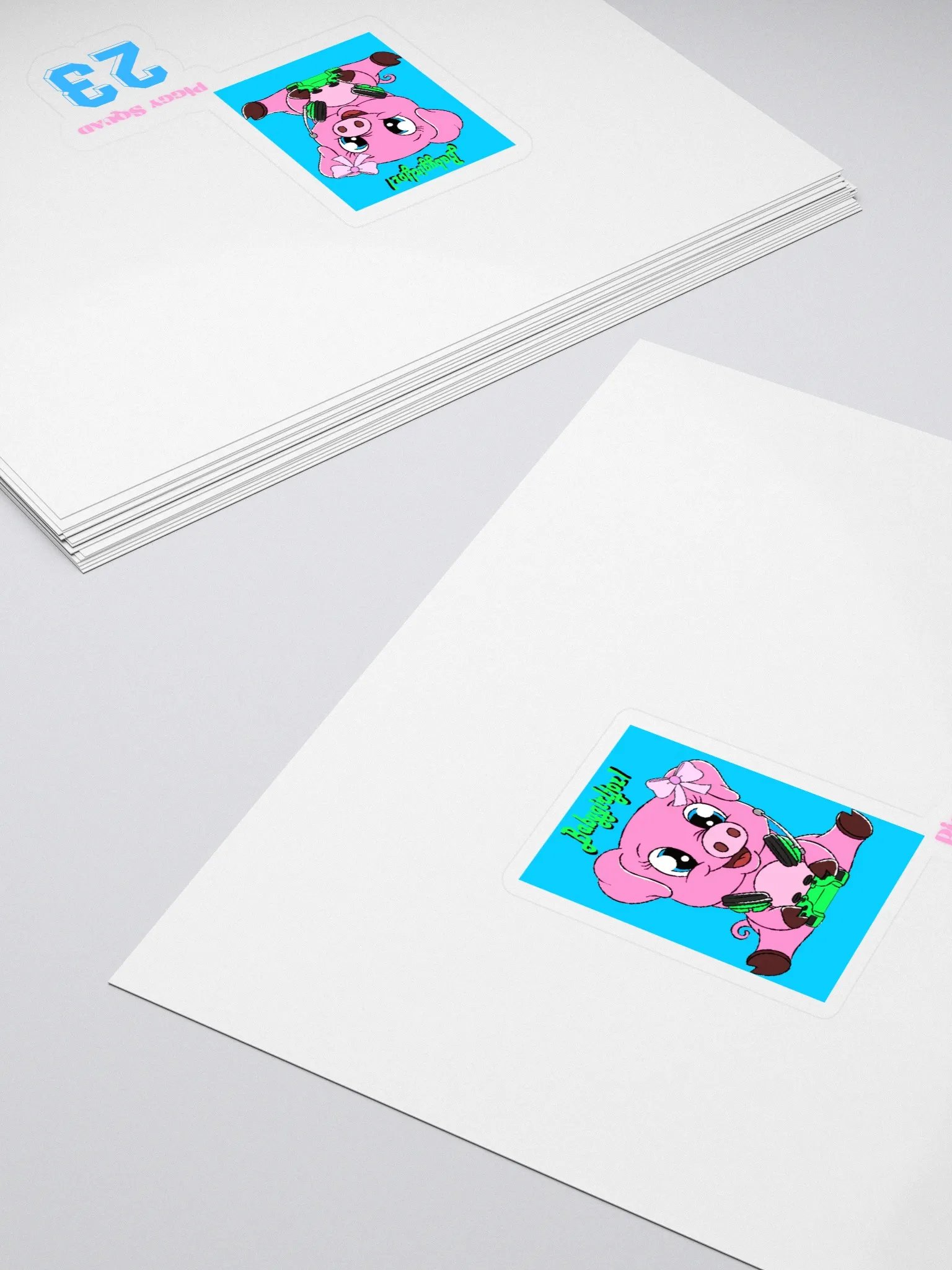 Piggy squad sticker product image (4)
