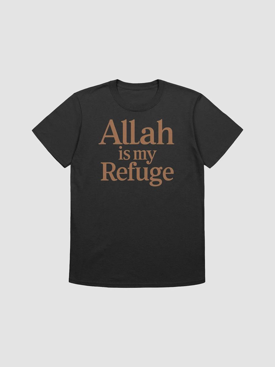 Allah Is My Refuge - Comforting and Inspirational Graphic Tee product image (1)