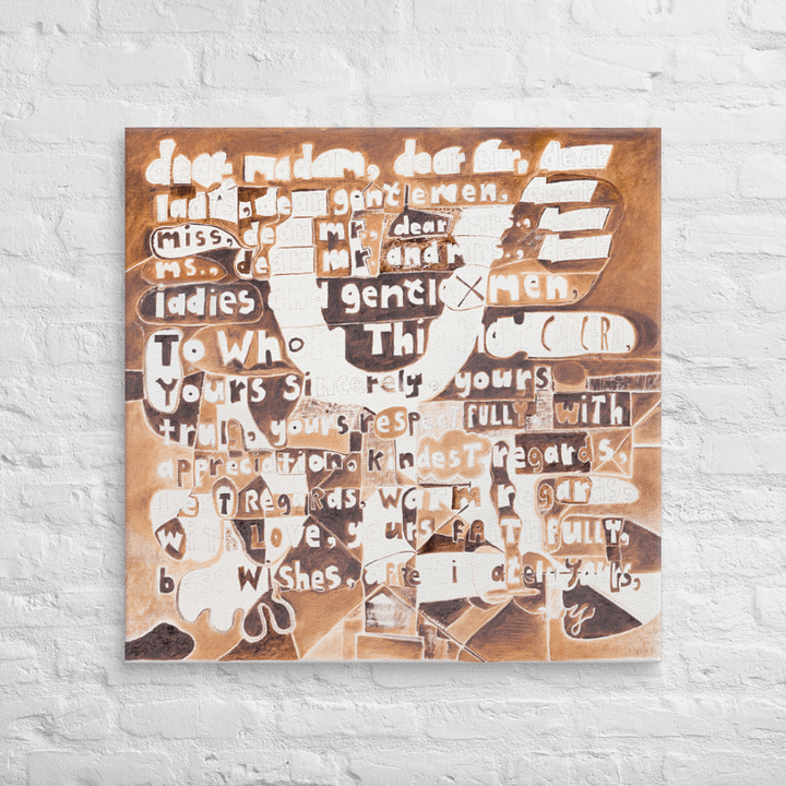 Beginnings & Endings on Canvas (32" x 32") product image (2)
