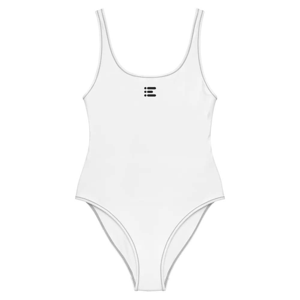 All-Over Print One-Piece Swimsuit w/ Center Logo product image (5)