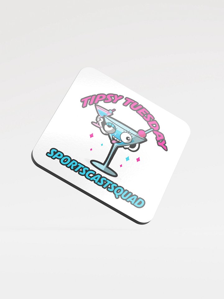 TIPSY TUESDAY "FLIRTINI" COASTER product image (1)